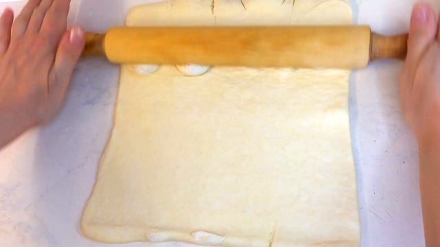 Выпечка из готового дрожжевого слоеного теста к чаю за 20 минут. смотреть онлайн