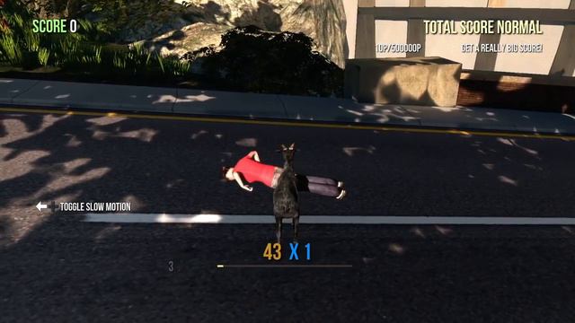 (Goat Simulator) Slo mo strangeness! смотреть онлайн