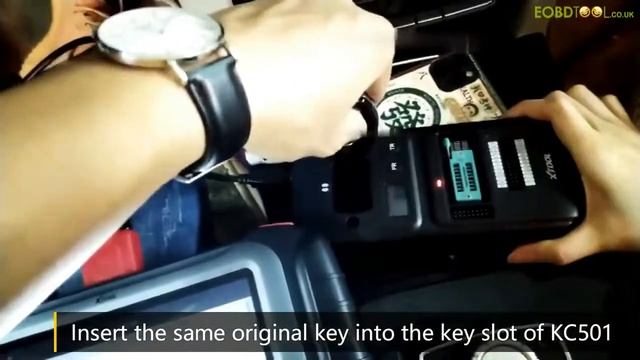 Xtool KC501 Add New Infrared Key For Mercedes Benz
