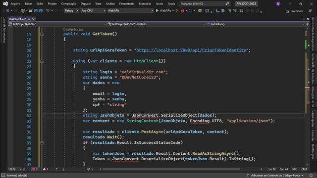 PARTE 6 - API NET 6 - DDD 2022 ( Identity, AutoMapper, linq, Json Web Token, TDD , DOCS) смотреть онлайн