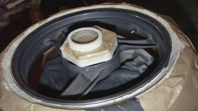 Колесные диски. Трехслойная покраска в золотой цвет Кенди смотреть онлайн
