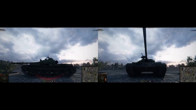 World of Tanks T 62a vs Obj 140 смотреть онлайн