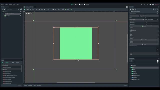 Godot AspectRatioContainer node смотреть онлайн