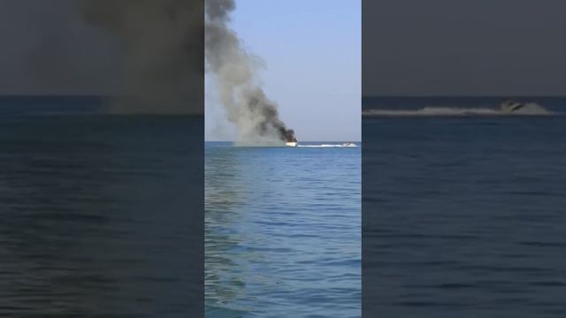 Катер сгорел дотла в Николаевке Крым смотреть онлайн