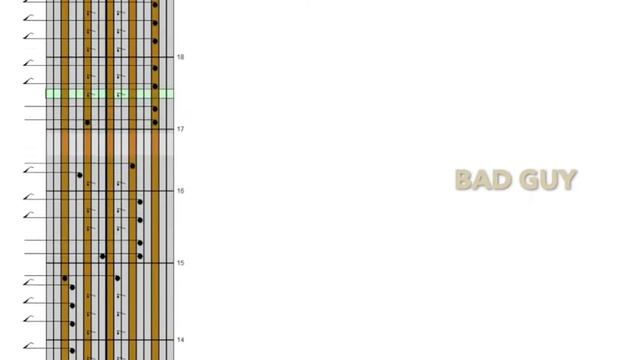 Kalimba Tab: Bad Guy смотреть онлайн