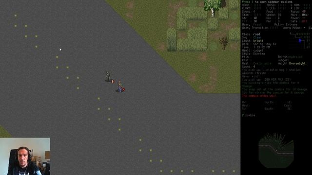 COMBAT BASICS - 03 Cataclysm Dark Days Ahead - CDDA TUTORIAL смотреть онлайн