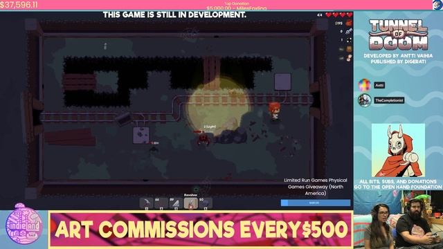 Tunnel of Doom (Gameplay and Developer Commentary) — IndieLand 2021 смотреть онлайн