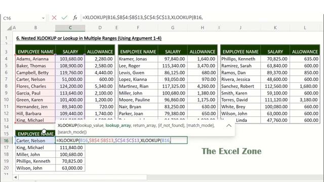 10 Useful Functions of XLOOKUP: Step-by-Step Tutorial with Examples смотреть онлайн