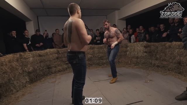 Андрей "Панда" Мешков vs. Ильин Серега/ бой без перчаток/ TDFC 1 смотреть онлайн