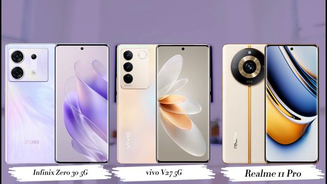 Infinix Zero 30 5G Vs vivo V27 Vs Realme 11 Pro | Hp 3 jutaan Terbaik 2023, best smartphones смотреть онлайн