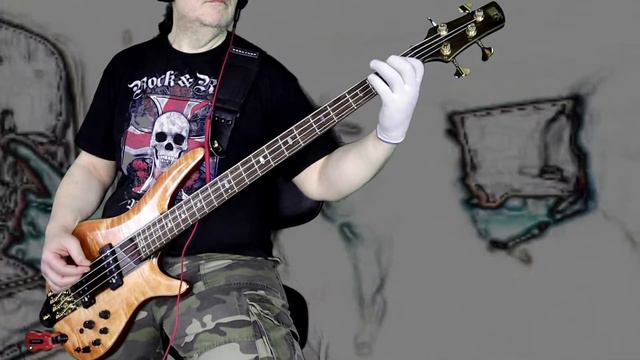 Scorpions When The Smoke Is Going Down Bass Cover смотреть онлайн