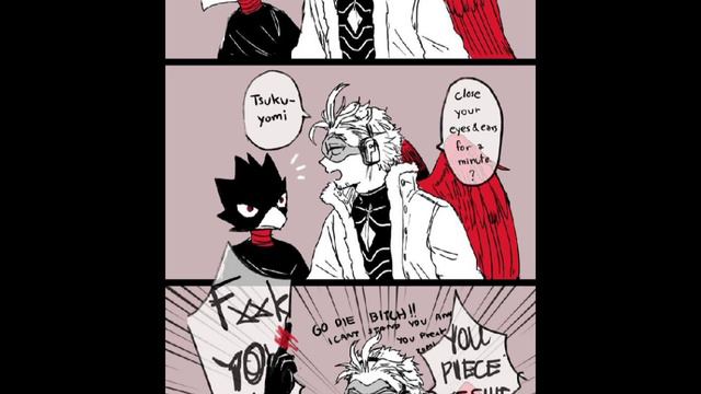 Dabi×Hawks comics смотреть онлайн
