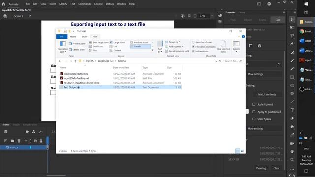 Exporting input text to a text file in AS3 смотреть онлайн