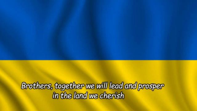 Ще не вмерла України　Ukraine national anthem 　ウクライナは滅びず смотреть онлайн