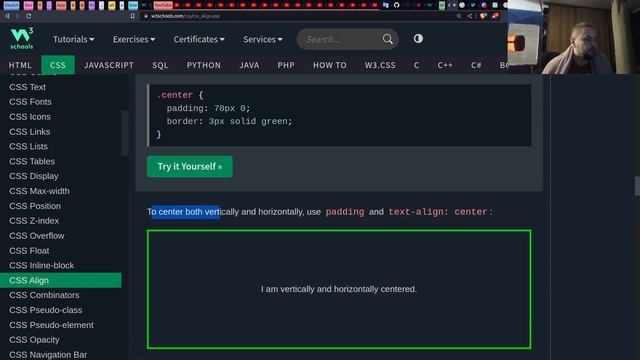 CSS Layout - Horizontal & Vertical Align смотреть онлайн