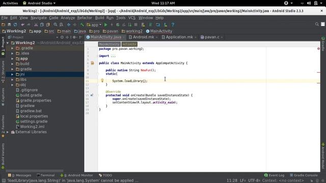 Ndk Install on AndroidStudio 2.3.3 смотреть онлайн