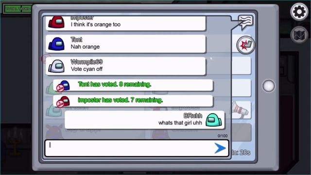 Trying To Defend Your Case In Among Us смотреть онлайн