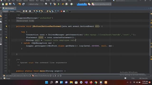 How to Insert Records in Database in Java | How to add data to database Java | JDBC смотреть онлайн