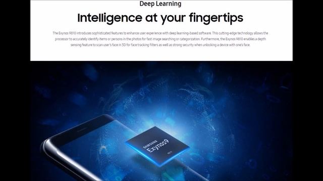 Exynos 9 Series 9810 смотреть онлайн