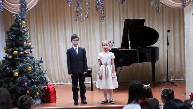 ДМШ ЗАТО Сибирский Новогодний фестиваль "Фейерверк талантов" 24 12 2015 смотреть онлайн