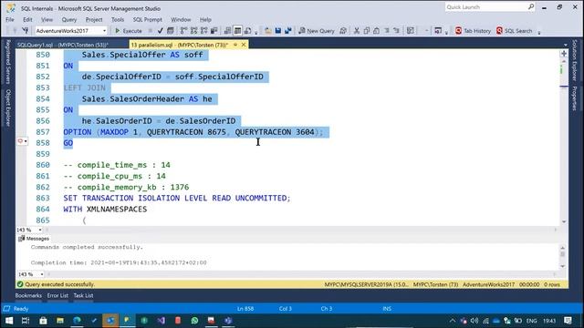 Torsten Strauss, SQL Server MVP, talks about Parallelism in SQLServer смотреть онлайн