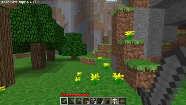 Проклятая версия с Херобрином | Альфа 1.2.7 (Майнкрафт мистика)