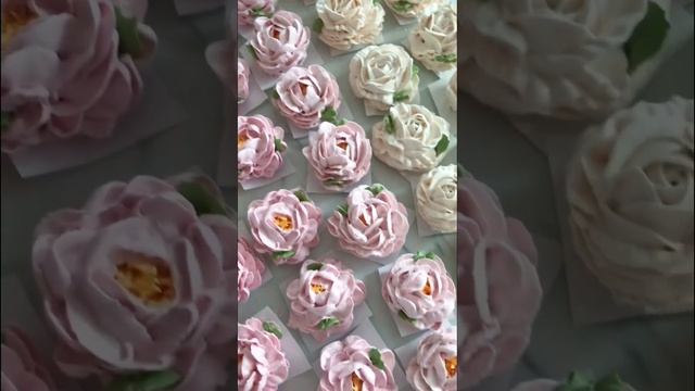 Цветы из зефира #зефир #вгостяхуаннушки смотреть онлайн