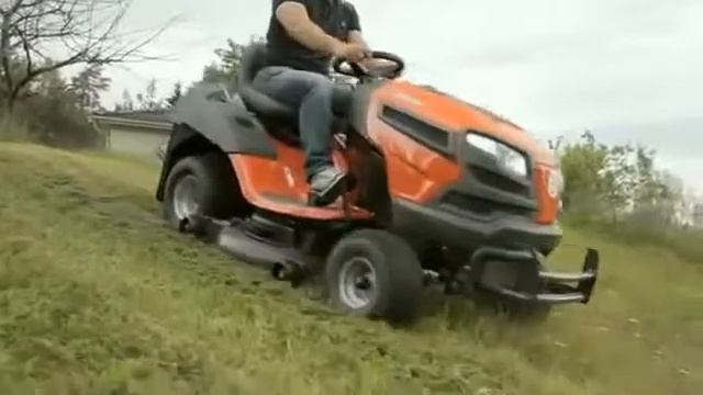 Минитрактор Husqvarna CTH 184T смотреть онлайн