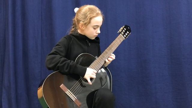 Плоткина Софья (11 лет). Исполняет:  Н. Паганини - Вальс