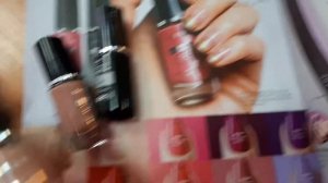 Гель-лак и закрепляющее покрытие от Oriflame