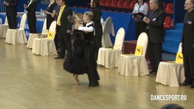 Борискин Данила - Ульянова Елизавета | Первенство Москвы | F Quickstep смотреть онлайн