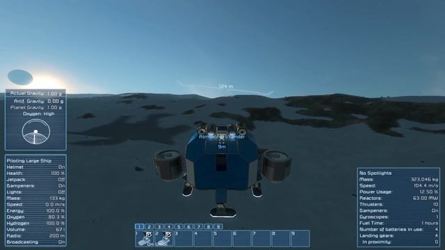 Space Engineers - Planets Survival Guide #1 - Your First Landing смотреть онлайн