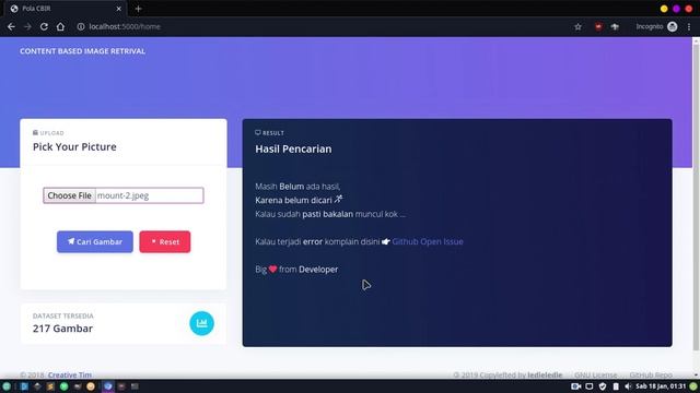 CBIR (Content Based Image Retrival) OpenCV Python With Flask смотреть онлайн