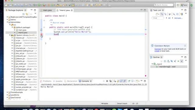 Start programming in Java смотреть онлайн