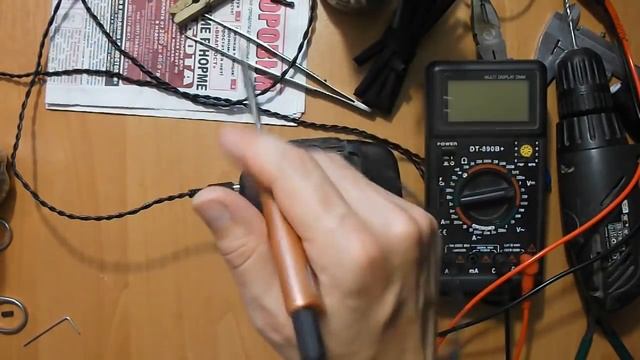 Хороший самодельный кабель для паяльника. смотреть онлайн