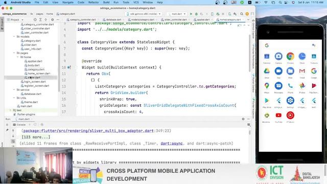 #6 || Flutter E-Commerce app tutorial in Bangla using GetX & Firebase смотреть онлайн
