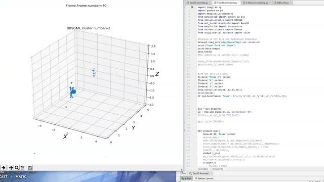 DBSCAN visualization on Python смотреть онлайн