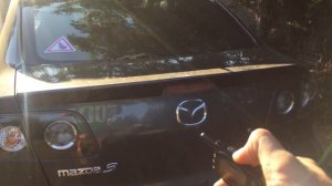 Автоматическое открывание багажника Mazda 3 BK