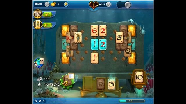 Pyramid solitaire Saga level 140, 3 stars ? смотреть онлайн
