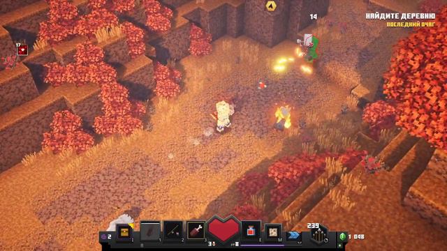 minecraft dungeons 2# Тыквенные пастбища смотреть онлайн