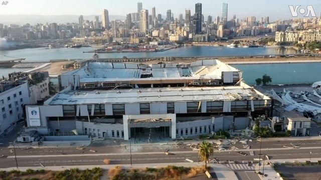 Lebanon: Aerial Footage Of Beirut Explosion Aftermath