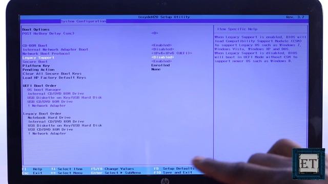 UEFI Boot | How to Boot From USB Flash Drive (USB Device Not Listed in Boot Order : Solved) смотреть онлайн