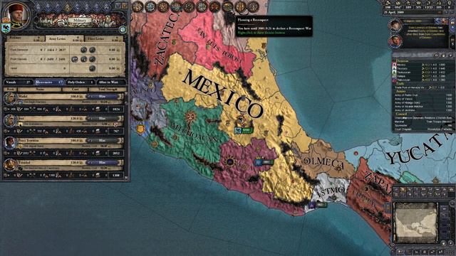 CK2 - After the End v0.4: Mexican Empire Episode 2 - Reconquista! смотреть онлайн