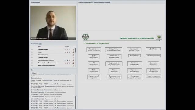 Вебинар «Профессия - маркетолог» смотреть онлайн