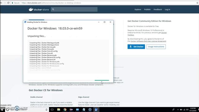How to install and run Docker on Windows 10 смотреть онлайн