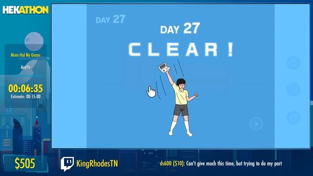 Mom Hid My Game [Any%] by KingRhodesTN - #HEK20 смотреть онлайн