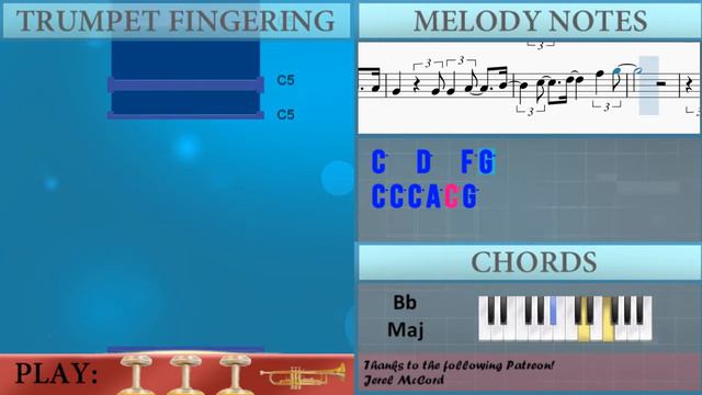 How to play Bad Day by Daniel Powter on Trumpet (Tutorial) смотреть онлайн