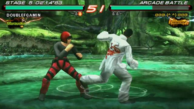 Marshall Law With Hwoarang Moves - Tekken 6 смотреть онлайн
