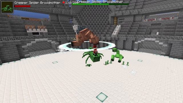 Minecraft Mobs 2vs2 Team Battle! Minecraft Random Mob Battle! Part1