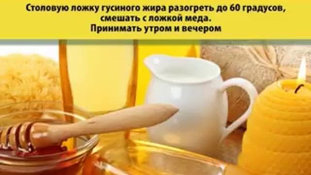 Гусиный жир , польза его применения смотреть онлайн